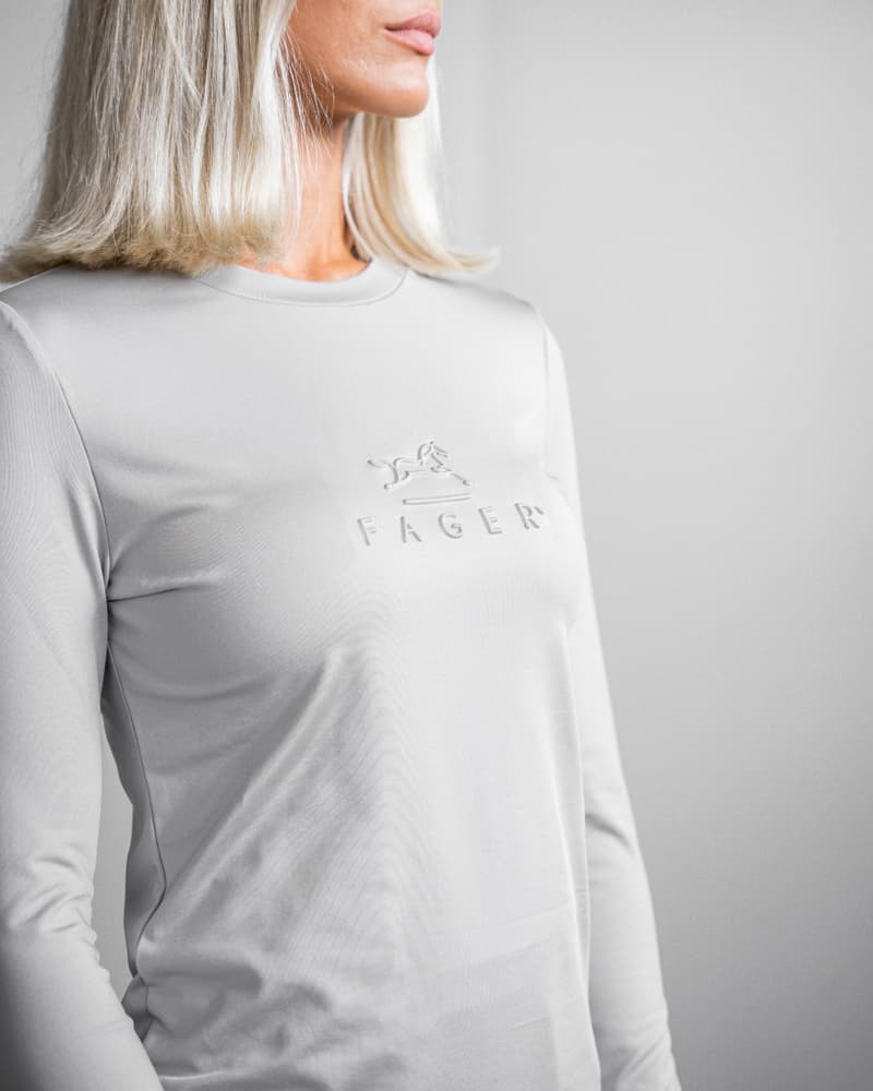 Ida Long sleeve T-shirt Light grey