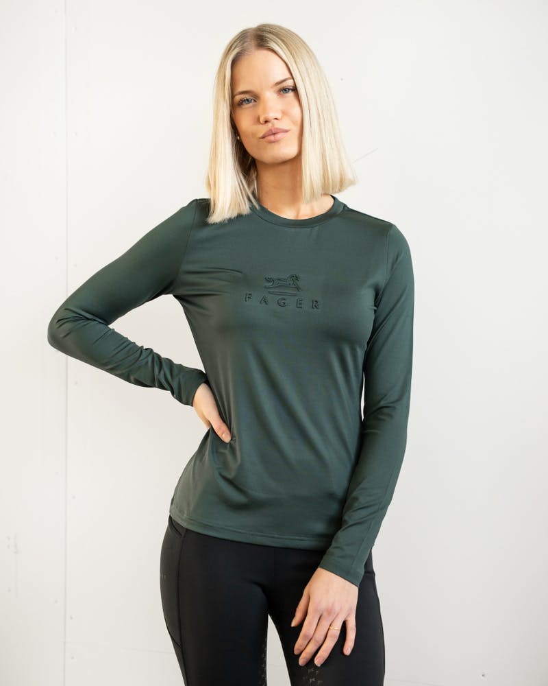 Ida Long sleeve T-shirt Dark green
