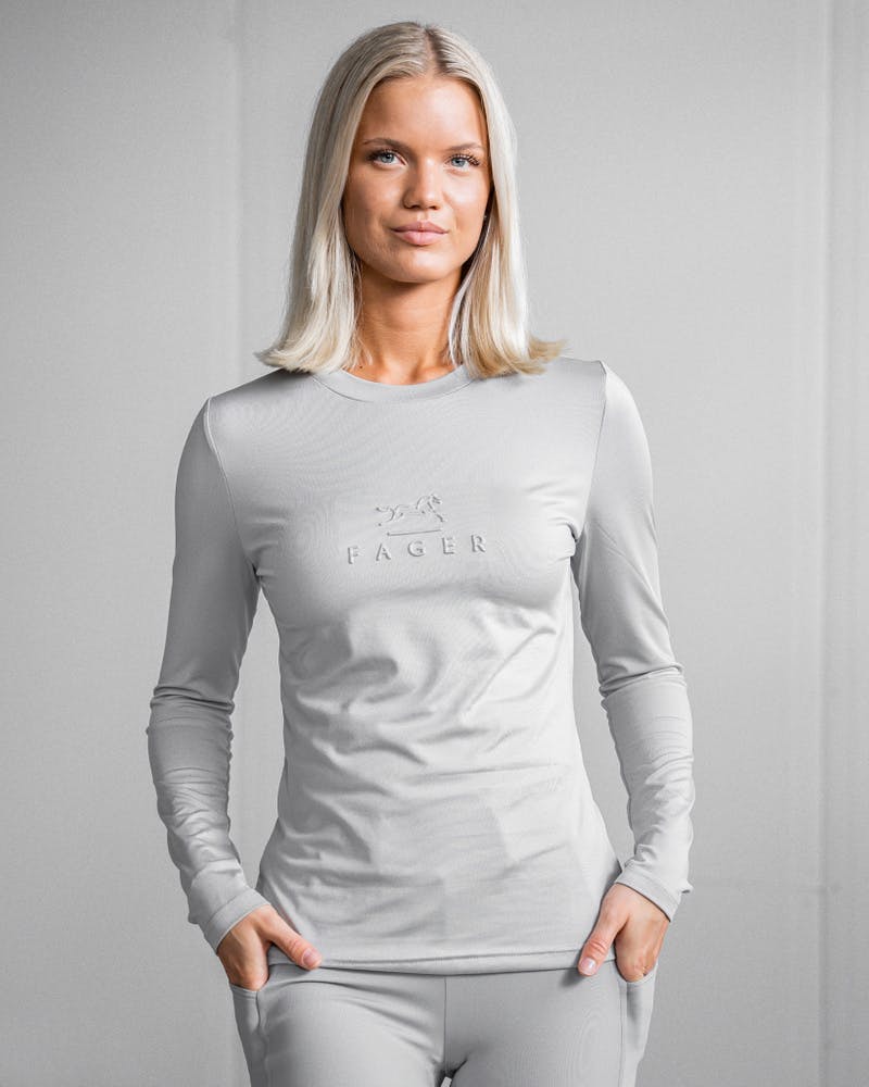 Ida Long sleeve T-shirt Light grey