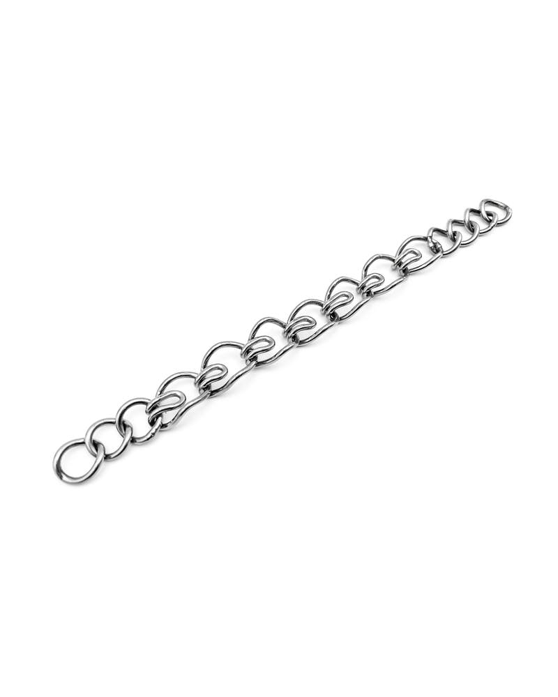 Non-Swivel Curb chain Silver